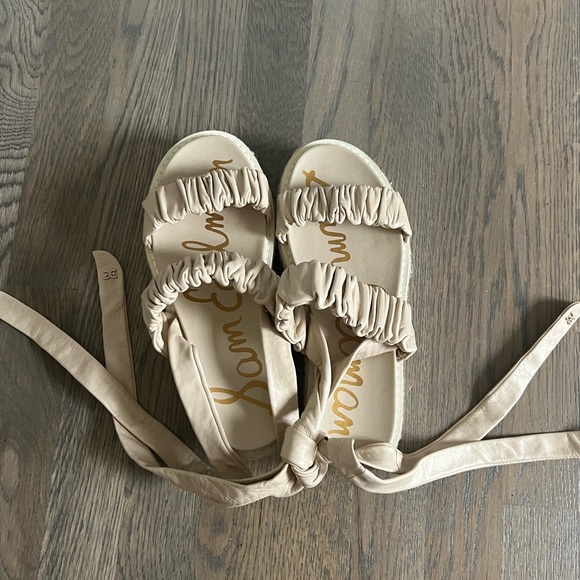 Sam Edelman Kerin Lace Up Sandals - Picture 9 of 11
